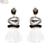 Fringed Statement Drop Earrings Wedding Tassel Multicolored Hot STUD Earrings