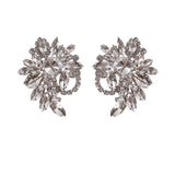 Rhinestone Stud Earrings for Women Maxi Jewelry Collection