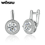 AAA CZ Crystal Stud Earring for Wedding XCNE106