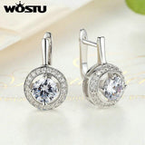 AAA CZ Crystal Stud Earring for Wedding XCNE106