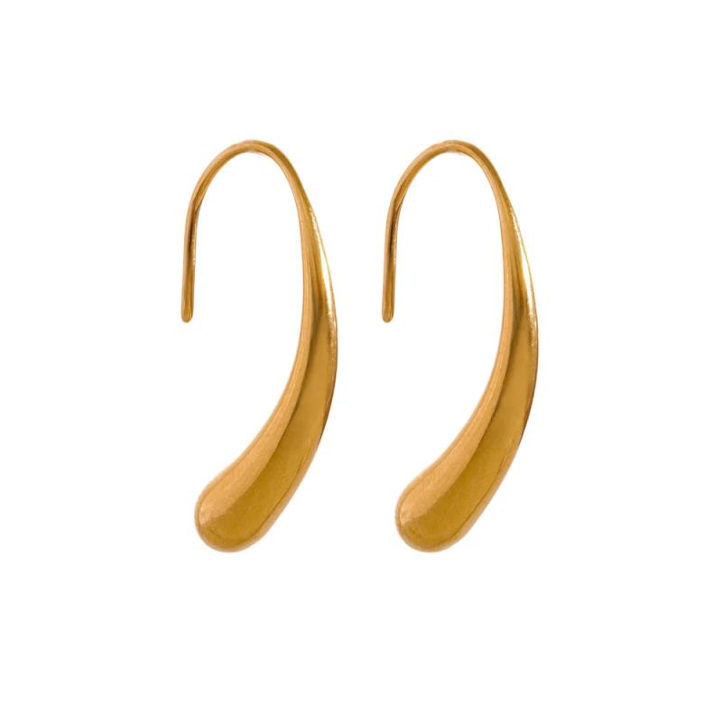 Minimalist 18K Plated Stud Earrings for Women
