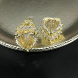 Double-Sided Candy Earrings Square Jewelry Versatile