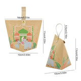 5pcs EID Mubarak Candy Box Ramadan Decoration Candy Packaging Bag Boxes