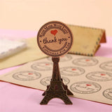 500 Round Thank You Stickers 1 Inch - Candy Bag Packaging Labels