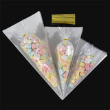 50Pcs Triangle Popcorn Packaging Bags Wedding Decor
