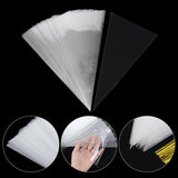 50Pcs Triangle Popcorn Packaging Bags Wedding Decor