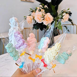 50Pcs Triangle Popcorn Packaging Bags Wedding Decor