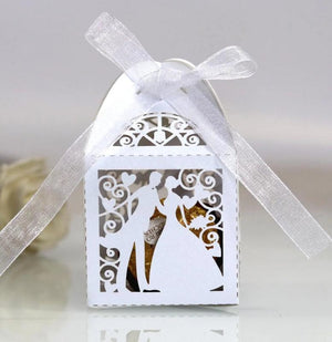 25pcs Wedding Favor Boxes for Guest Gifts