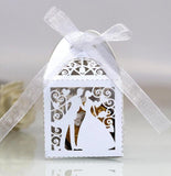 25pcs Wedding Favor Boxes for Guest Gifts