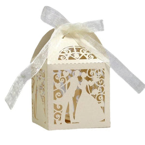 25pcs Wedding Favor Boxes for Guest Gifts