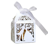25pcs Wedding Favor Boxes for Guest Gifts