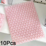 5/10Pcs Shockproof Waterproof Pink Heart Bubble Bag Gift Packaging