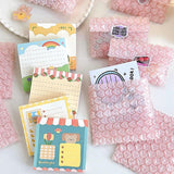 5/10Pcs Shockproof Waterproof Pink Heart Bubble Bag Gift Packaging