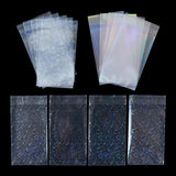 Self Sealing Laser Cookie Bags Clear Cellophane Packaging Bag for Party Supplies