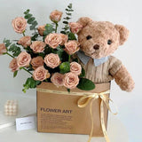 Ins Flower Korea Paper Boxes for Bouquets Wrapping