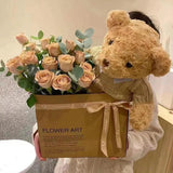 Ins Flower Korea Paper Boxes for Bouquets Wrapping