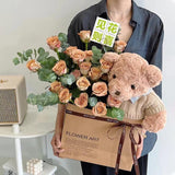 Ins Flower Korea Paper Boxes for Bouquets Wrapping