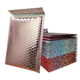 Holographic Metallic Foil Bubble Mailers 15X20CM Self Seal Padded Envelopes