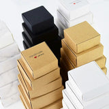 6pcs Paperboard Gift Wrap Box for Christmas Birthday Wedding Business Small