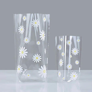 Daisy Candy Bags Transparent Flower Cookie Packaging Wedding Birthday Supplies