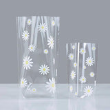 Daisy Candy Bags Transparent Flower Cookie Packaging Wedding Birthday Supplies