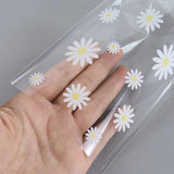 Daisy Candy Bags Transparent Flower Cookie Packaging Wedding Birthday Supplies