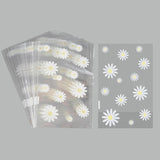 Daisy Candy Bags Transparent Flower Cookie Packaging Wedding Birthday Supplies
