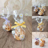 Daisy Candy Bags Transparent Flower Cookie Packaging Wedding Birthday Supplies