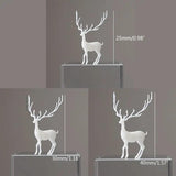Mini Elk Deer Resin Filled Model Epoxy Animal Mold 3D Landscape