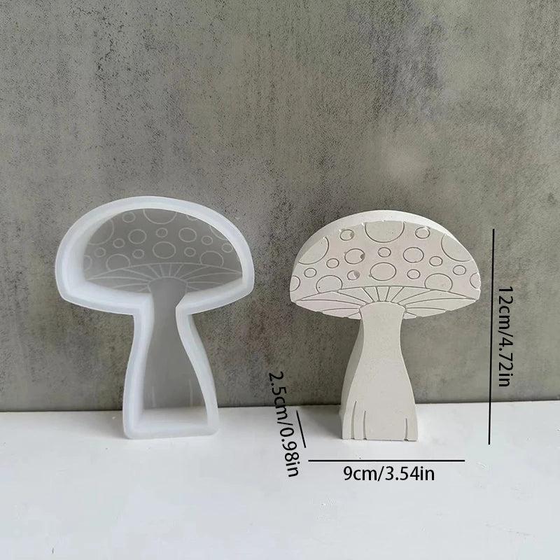 Mini Mushroom Candle & Soap Mold Craft DIY Resin Silicone Mold