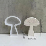 Mini Mushroom Candle & Soap Mold Craft DIY Resin Silicone Mold
