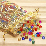 100PCS Organza Gift Bags Wedding Favor Candy Jewelry Pouch Drawstring