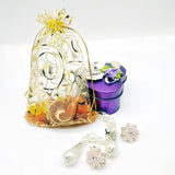100PCS Organza Gift Bags Wedding Favor Candy Jewelry Pouch Drawstring