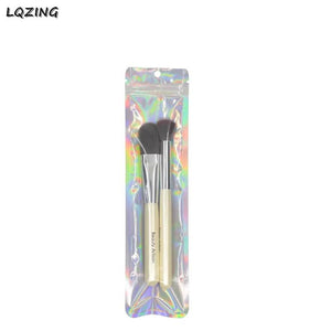 Holographic Ziplock Plastic Bag with Hang Hook
