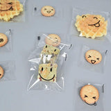 100pcs Self Adhesive Bags Cookie Biscuits Wedding Candy Gift Packaging
