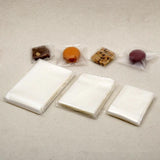 100pcs Frosted Plastic Biscuit Packaging Bag Self-adhesive Bags