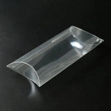 10/20Pcs Clear PVC Gift Packaging Box Pillow Shape Candy Box Xmas Party Favors
