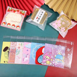 100pcs Cartoon Cookie&Candy Bags for Wedding Birthday