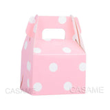 12pcs Polka Dot Candy Boxes Kids Party Favor Box DIY Supplies