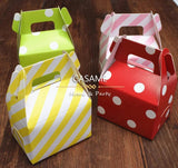 12pcs Polka Dot Candy Boxes Kids Party Favor Box DIY Supplies