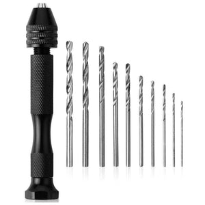 Metal Hand Drill Uv Resin Mold Tools 0.8mm-3.0mm Screw