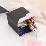 10pcs Gift Boxes Ribbon Paper Candy Packaging Box Wedding Guests Baby Shower