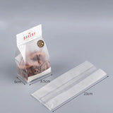 50pcs Frosted Candy Plastic Bags Wedding Birthday Christmas Party Snack Packagin