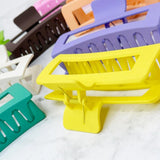 Unbreakable Girl Crab Hair Claws Oversize Matte Hair Accessories Women Headwear