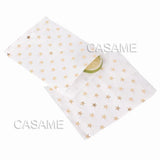 Rose Foil Silver Wedding Candy Bar Bags Party Gift Bags Baby Shower Paper Bag