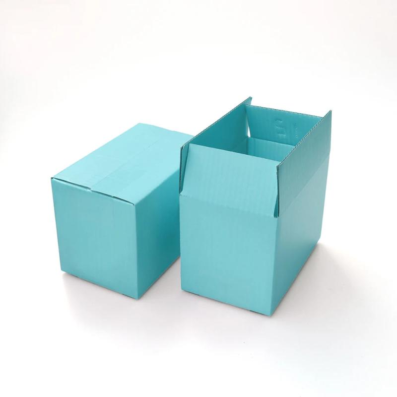 5/10pcs Black Pink Cardboard Boxes 3-Layer Corrugated Box Packaging