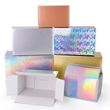 5/10pcs Black Pink Cardboard Boxes 3-Layer Corrugated Box Packaging