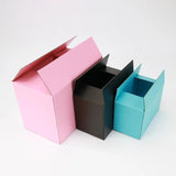 5/10pcs Black Pink Cardboard Boxes 3-Layer Corrugated Box Packaging