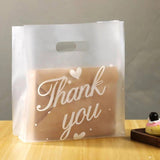 10pcs Thank You Plastic Gift Bag Wedding Birthday Party Baby Shower Decoration