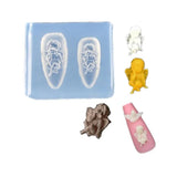 3D Angel Mold Nail Art Tiny Beads Silicone Mould DIY UV Epoxy Resin Earrings